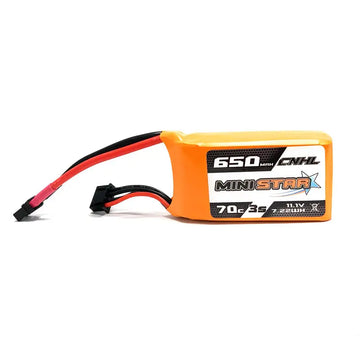 CNHL MiniStar 650mAh 11.1V 3S 70C Lipo Battery For 3"Mini Quad - NewBeeDrone