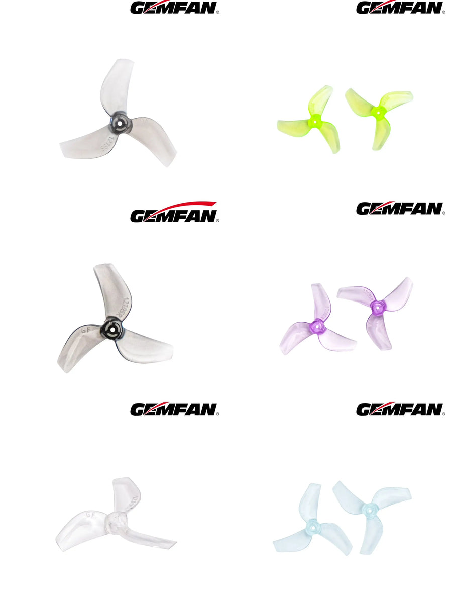 Gemfan 31mm 1219S PC 3 Blade 1mm Propellers – Durable and Precise