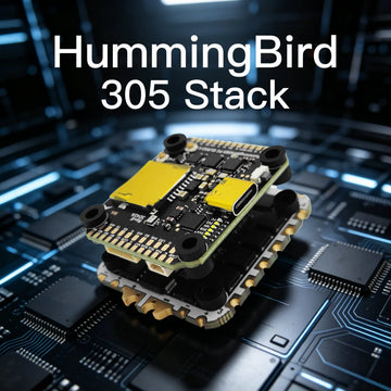 Hummingbird 305 Flight Stack – F722 FC with Built-in ELRS + 80A 4in1 ESC