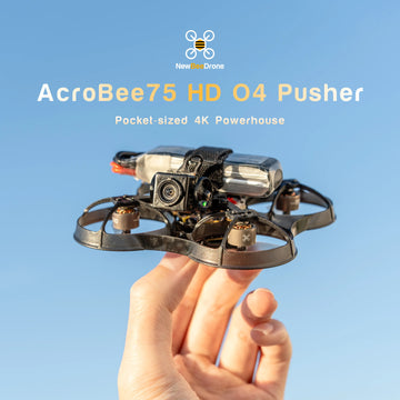 NewBeeDrone AcroBee75 HD O4 Pusher BNF with DJI O4 NewBeeDrone