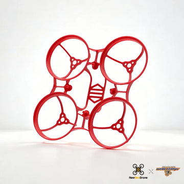 NewBeeDrone X weBLEEDfpv Cockroach 65mm LiteAF RED Frame