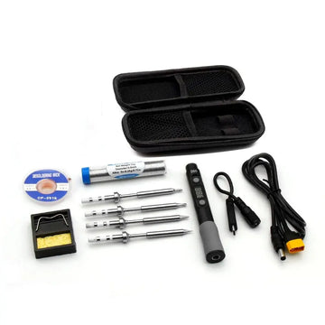 SEQURE SQ-D60B Electric Soldering Iron Kit Plus with Tool Bag - NewBeeDrone