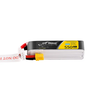 Tattu 550mAh 3S 95C 11.4V HV Lipo Battery Long Pack with XT30 Plug Tattu