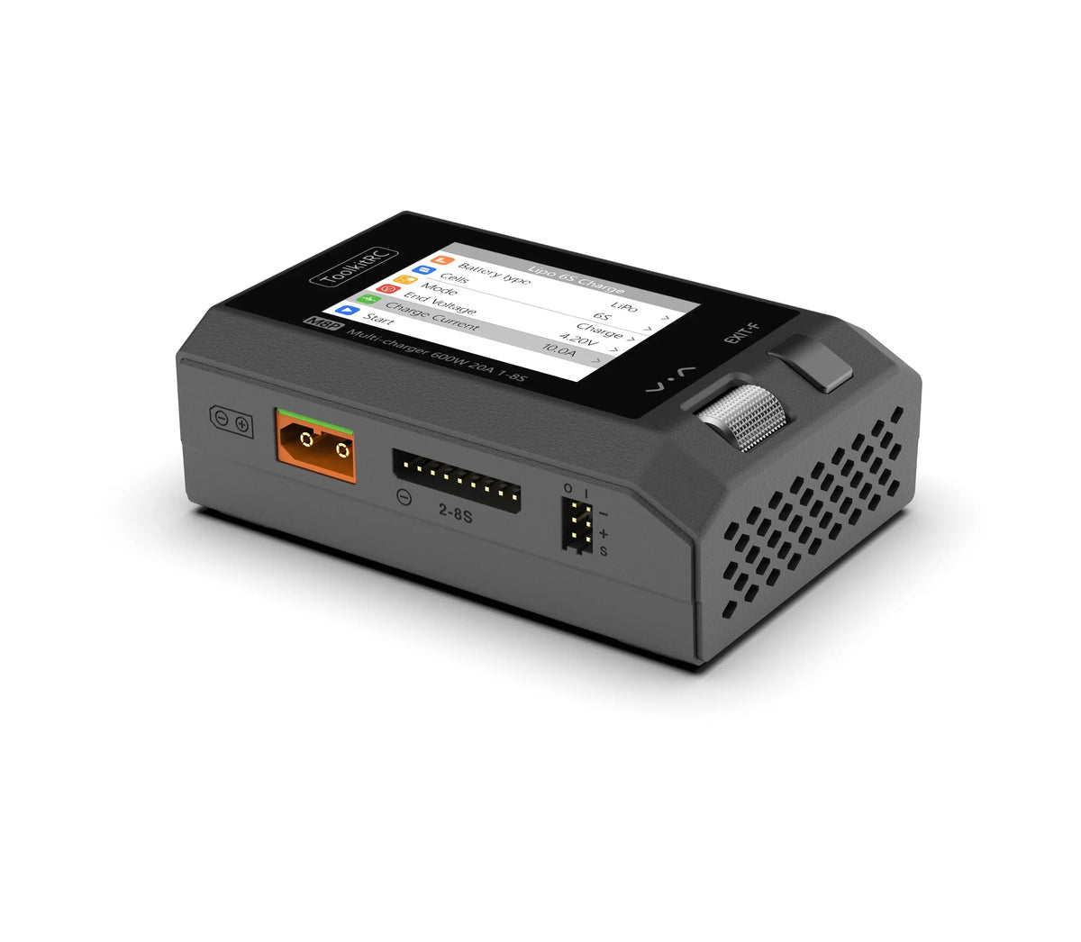 ToolkitRC M8P 600W 20A 1~8S DC Multifunction Smart Charger-XT60