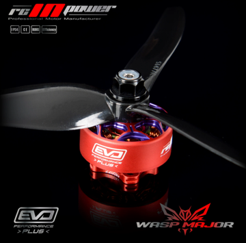 Rcinpower Wasp Major EVO Plus (22.6-7.2) 2200KV Red &Purple