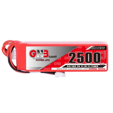 GNB 2500mAh 11.1V 3S - For X9D Radio (FUTABA, XH2.54 and JST) - NewBeeDrone