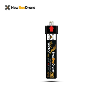NewBeeDrone Nitro Nectar Gold 250mAh 1S HV LiPo Battery (4 Battery) - NewBeeDrone