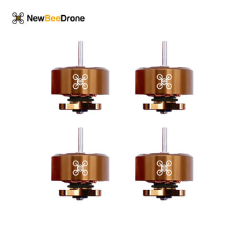 NewBeeDrone 0802 14000KV Brushless Motors - Unibell Espresso Edition (Set of 4)