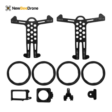 NewBeeDrone CineMah 3D Printed Accessories  - GoPro Mounts, Ducts, Etc.