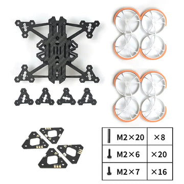AxisFlying AirForce PRO X8-2.5″- Frame Kit