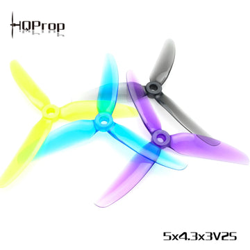 HQProp 5X4.3X3 V2S Tri-Blade Prop - NewBeeDrone