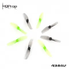 HQProp Micro Whoop Prop 40MMX2 (2CW+2CCW)-Poly Carbonate - 1.0mm Shaft