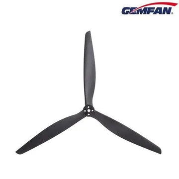 Gemfan 1308 Black 1L1R 13X8 3-Blade - NewBeeDrone