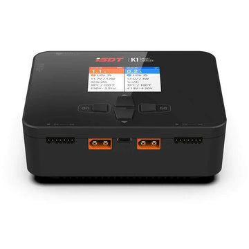 ISDT K1 Dual Channel Smart Charger AC/DC Input - NewBeeDrone