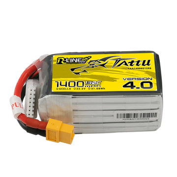 Tattu R-Line V4 1400mAh 6s 130C LiPo Battery