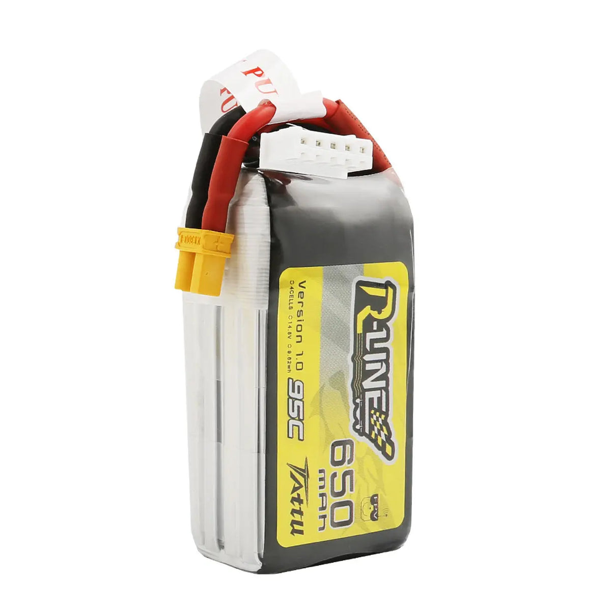 Tattu 4S Lipo Akku 14,8V 650mAh 95C Mit XT30 – Für FPV Drohnen Und RC Quads