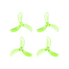 NewBeeDrone Azi (Tri-Blade) Micro Propellers 40mm - 1.0mm Shaft (4CCW+4CW) - NewBeeDrone