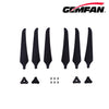 Gemfan F1051 3 lames pliables en fibre de verre et nylon - Noir (non assemblé)