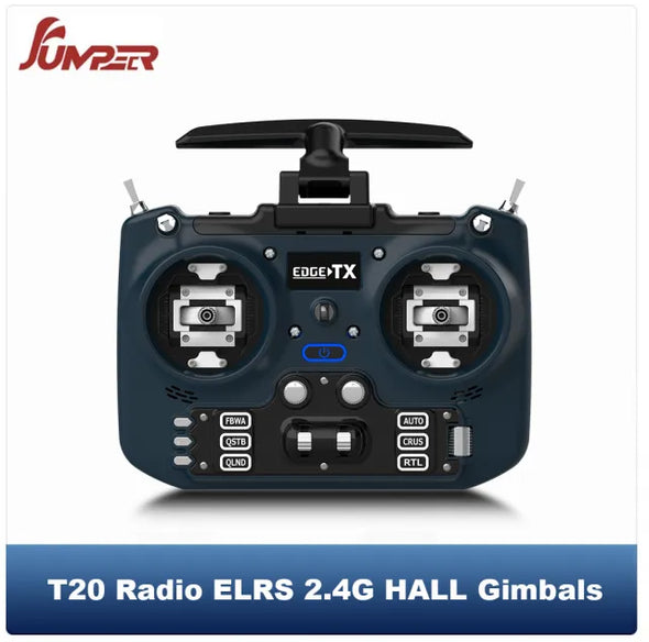 Jumper T20 HALL Sensor Gimbals OLED Screen Radio Controller ELRS EdgeTX Multi Protocol