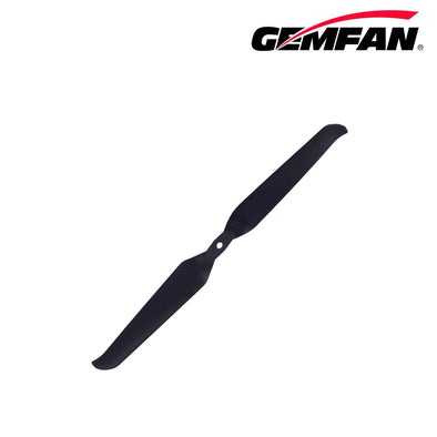 Gemfan F1051 2 lames pliables en fibre de verre et nylon - Noir (non assemblé)