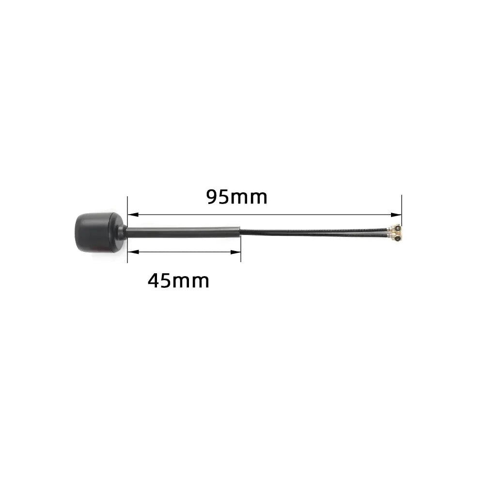 FlyFishRC Dual-Band 5.8Ghz/2.4Ghz UFL Antenna For DJI O3 - NewBeeDrone
