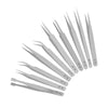 SEQURE ST High Precision Stainless Steel Tweezers Set