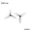 [pre-order]HQ Micro Whoop Prop 45MMX3 Grey (2CW+2CCW)-Poly Carbonate-1.5MM Shaft