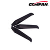 Gemfan F9046 3 lames pliables en fibre de verre et nylon - Noir (non assemblé)