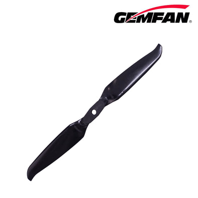 Gemfan F7036 折疊 2 刀片玻璃纖維尼龍 - 黑色（未組裝）