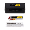 Tattu 650mAh 7.6V 高壓 95C 2S1P 鋰電池組 附 XT30 插頭 - 長包