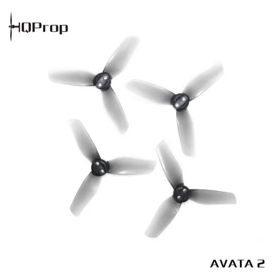 HQProp 3X3X3 pour Avata 2 Gris (2CW+2CCW) - Polycarbonate