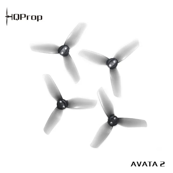 HQProp 3X3X3 for Avata 2 Grey (2CW+2CCW) - Poly Carbonate