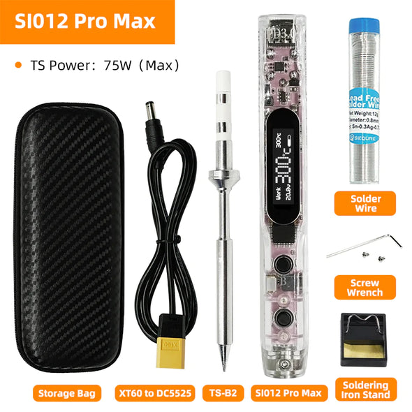 SEQURE SI012 PRO MAX Soldering Iron with SI-B2 Tip