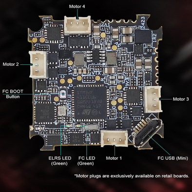 HDZero AIO5 Flight Controller  5 in1 Build in SPI ELRS Receiver - NewBeeDrone