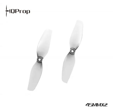 [pre-order]HQ Micro Whoop Prop 45MMX2 Grey (2CW+2CCW)-Poly Carbonate-1.5MM Shaft