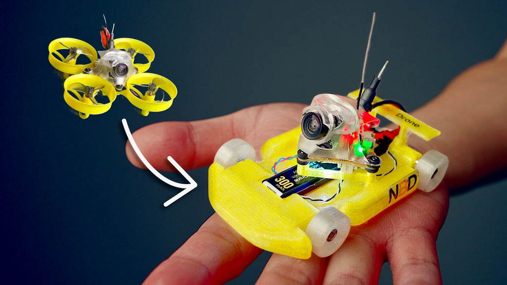 BeeKart AcroBee65 Brushed Car Conversion Kit (3D Printing Files Only) - NewBeeDrone