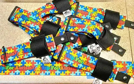 FatStraps - RIP for Autism Donation Strap (DJI Goggle 2, Avata, Walksnail Goggle X) - NewBeeDrone