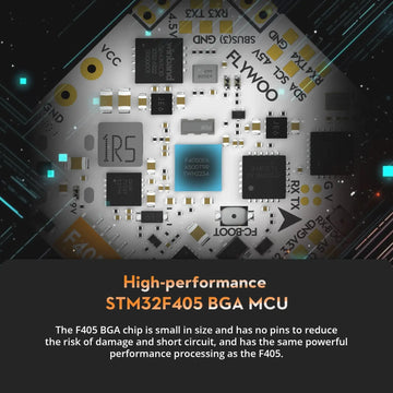 Flywoo GOKU F405 HD 1-2S 12A ELRS AIO V2 Plug&Play O4 / O4 PRO（BMI270）