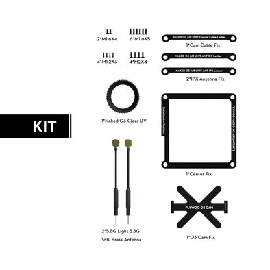 Flywoo Naked O3 Upgrade Case kit - NewBeeDrone