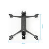 GEPRC GEP-MOZ7 Black Frame Kit - NewBeeDrone