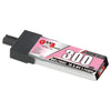 GNB 1S 3.8V HV 300MAH 80C GNB27 Plastic Head LiPo Battery - NewBeeDrone