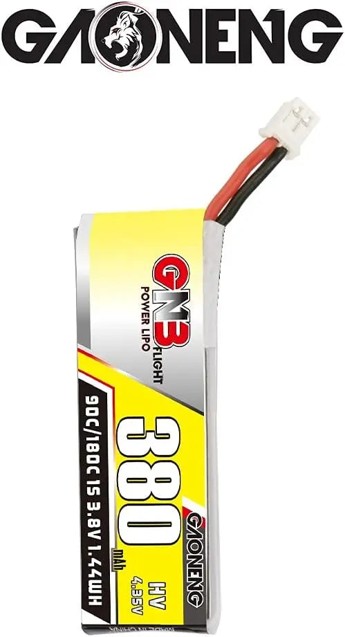 GNB 380mAh 1S 3.8V HV 90C  PH2.0 GNB