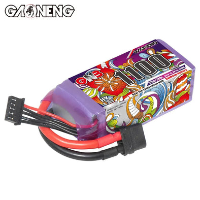 GNB 4S 1100MAH 15.2V 120C XT60 HV High Voltage LiHV RC LiPo Battery - NewBeeDrone