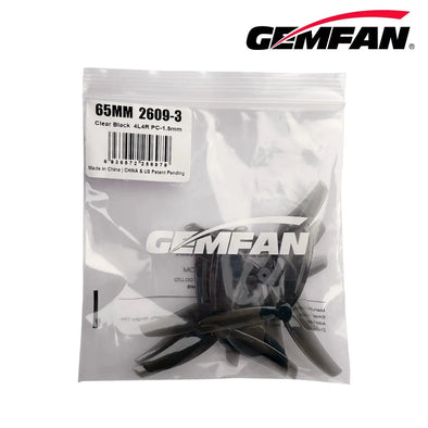 Gemfan 2609 PC 3 Blade Propeller 65mm PC – Drone Soccer & FPV