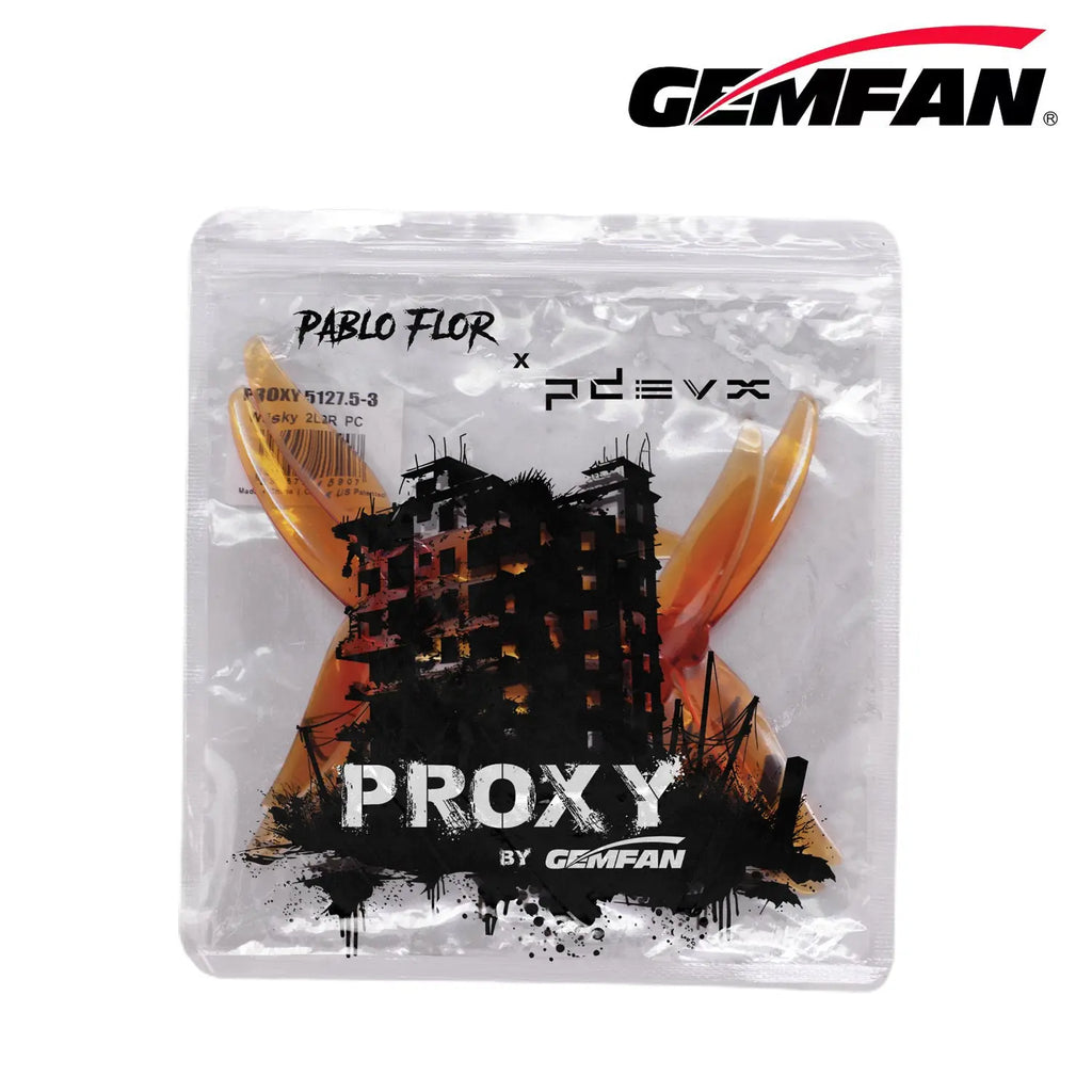 FM-7 ソニックブーン Gemfan-5127.5-PROXY-PC-3-Blade