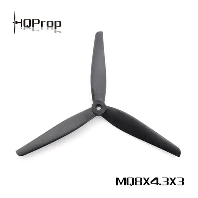 HQ MacroQuad Prop 8X4.3X3(CCW) Black-Glass Fiber Reinforced Nylon - NewBeeDrone