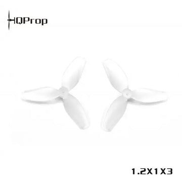 HQ Ultralight Whoop Prop 1.2X1X3(31MM) Clear (2CW+2CCW)-PC-1MM Shaft HQProp