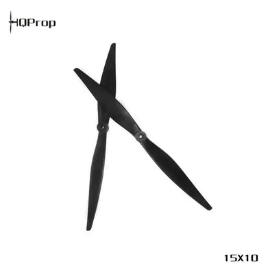 HQProp 15X10 (1CCW+1CW) Black-Glass Fiber Reinforced Nylon - NewBeeDrone