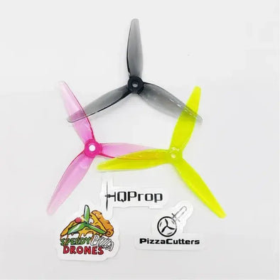 HQProp PizzaCutters 5037 (2CW+2CCW)-Poly Carbonate - NewBeeDrone