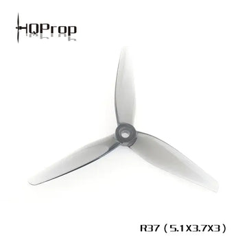HQProp Racing Prop R37 5.1X3.7X3 (2CW+2CCW)-Poly Carbonate - NewBeeDrone